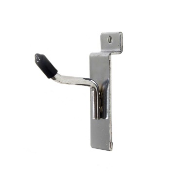50mm / 2" Slatwall Retail Single Arm Hook (J8/2) 