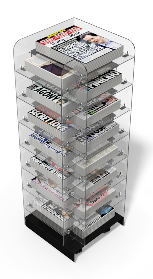 15 Title Criss-Cross Newstower (SP-15)