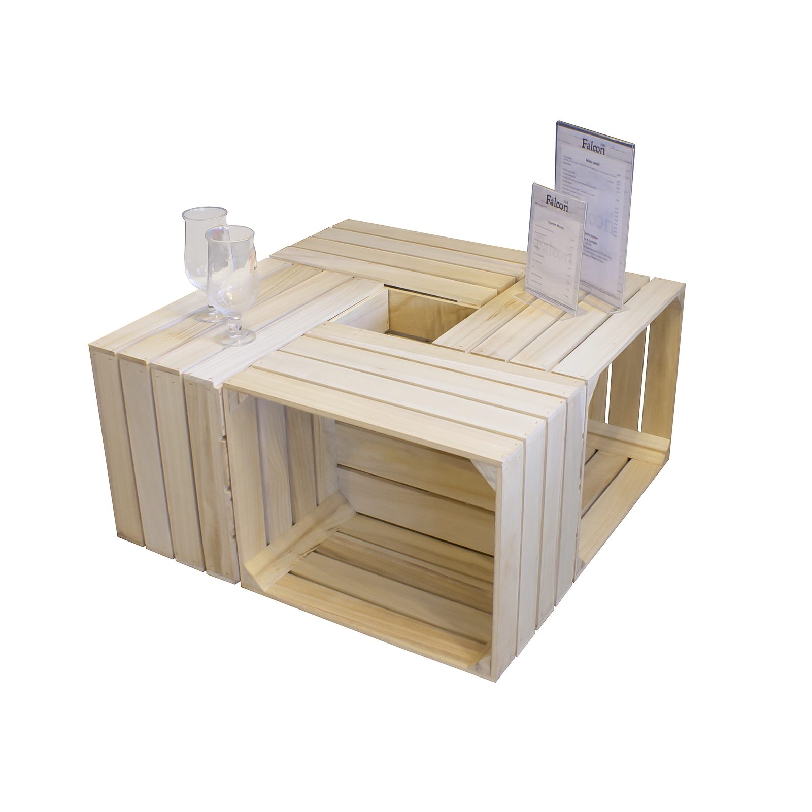Crate Store - 4 Landscape Crate Low Table (CRATE/20)