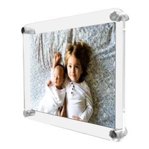 Photo Frame - Wall Mounted A5 Acrylic Poster Frame in 2 Finishes (DSFA5)