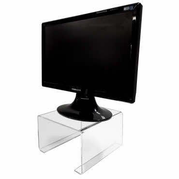 Acrylic Plinth  - Heavy Duty 250mm Display Riser in High Impact Clear Acrylic (G143)