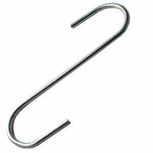 Large S Shaped Hooks For Hanging, Medium Duty, Shop Fittings (K47)