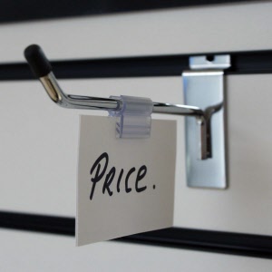 Price Clip for Cable, Wire or Hooks (HEADER4)