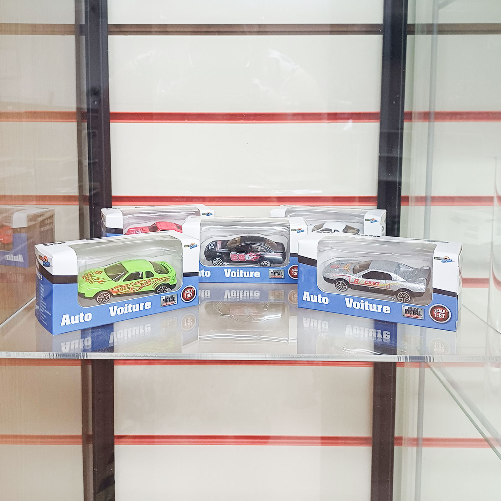 Blaliden shelf dressed