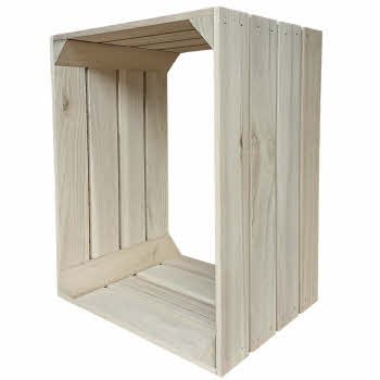 4 Sided Wood Crate (CRATE/33)
