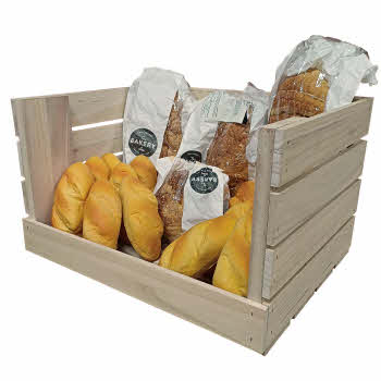 Drop Front Wood Crate (CRATE/32)