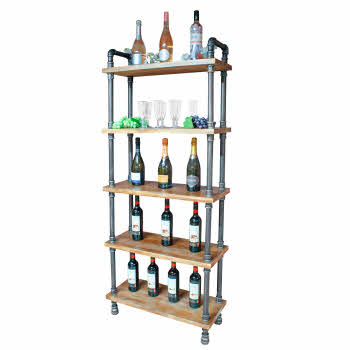 DI37 Pipe Shelving Unit