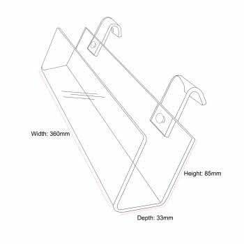 Size: 360mm Wide (DS39/360)