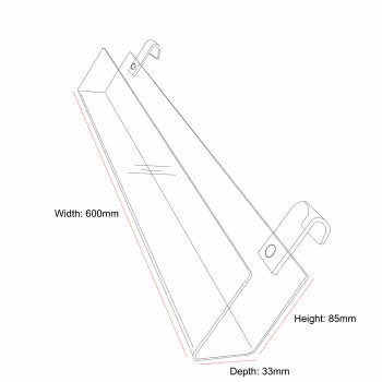 Size: 600mm Wide (DS39/600)