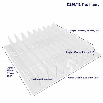 DS90/41 Insert Trays