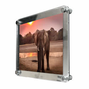 Mirror Photo Frame - Wall Mounted A5 Acrylic Poster Frame (DSFA5M)