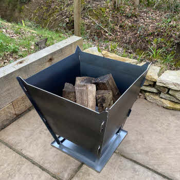 Large Square Fire Pit