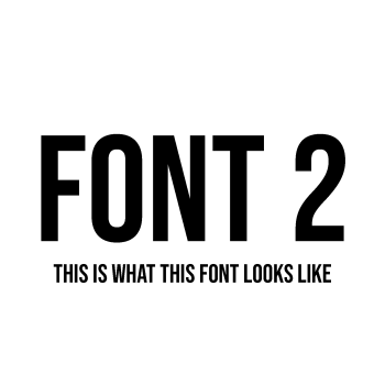 Personalisation Required?: 2 x Line - Font 2