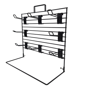 Hooks: Black 4" Euro Mesh Hook (J9A)