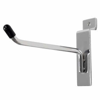 100mm / 4" Slatwall Retail Single Arm Hook (J8) 