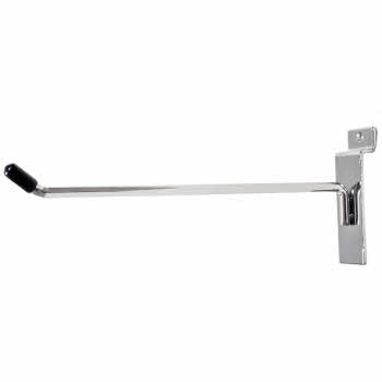 250mm / 10" Slatwall Retail Single Arm Hook (J8E) 